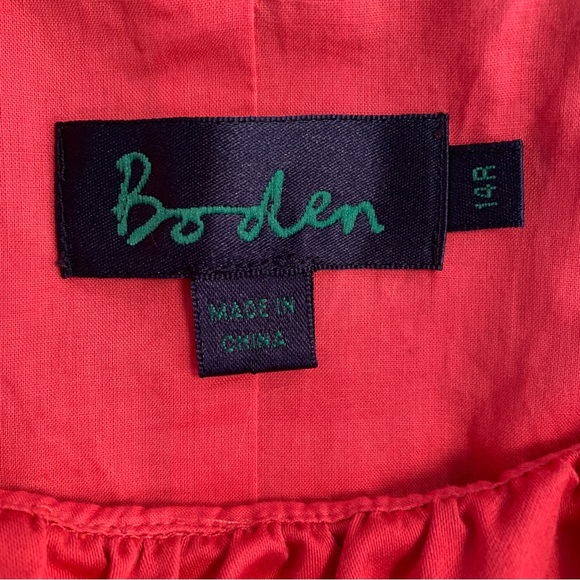 Boden Color Block Sheath Dress Size UK 14R=US 10R - Picture 5 of 10